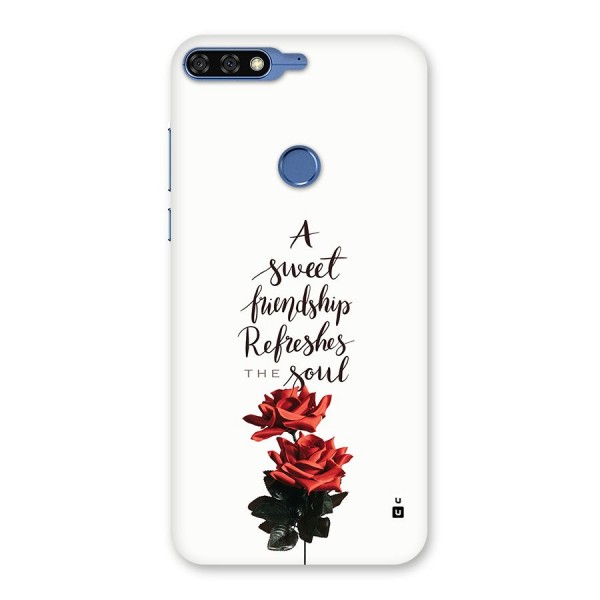 Sweet Friendship Back Case for Honor 7C