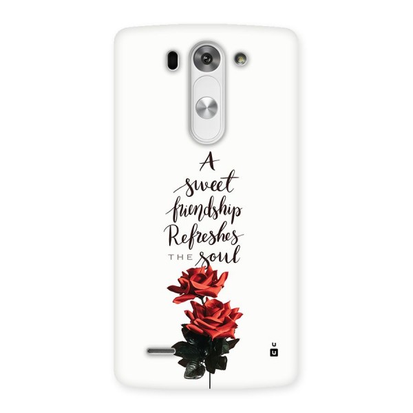 Sweet Friendship Back Case for LG G3 Beat