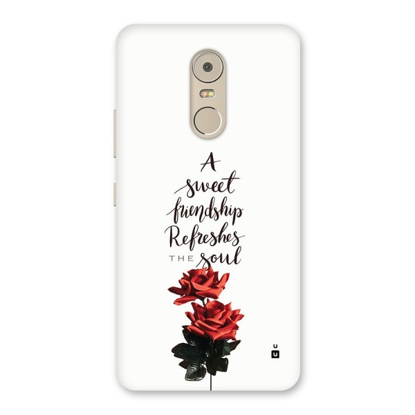 Sweet Friendship Back Case for Lenovo K6 Note