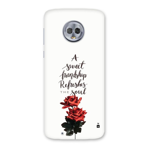 Sweet Friendship Back Case for Moto G6