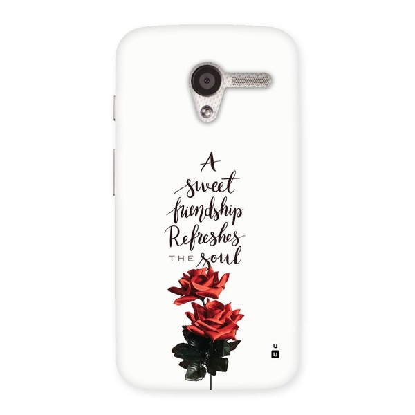 Sweet Friendship Back Case for Moto X