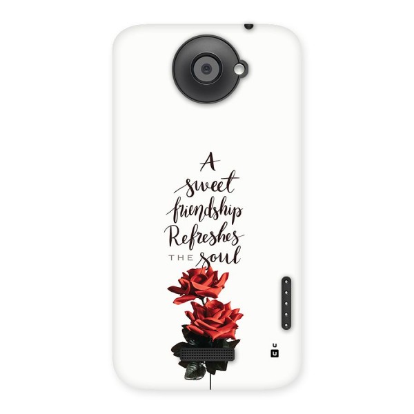 Sweet Friendship Back Case for One X