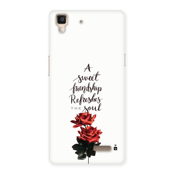 Sweet Friendship Back Case for Oppo R7