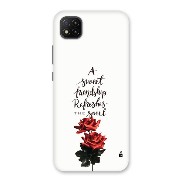 Sweet Friendship Back Case for Poco C3