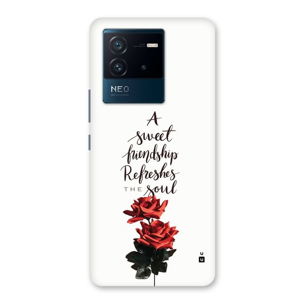 Sweet Friendship Back Case for Vivo iQOO Neo 6 5G