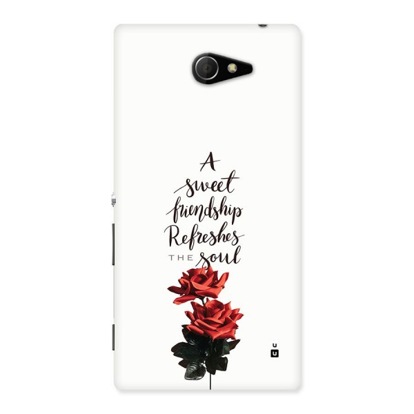 Sweet Friendship Back Case for Xperia M2