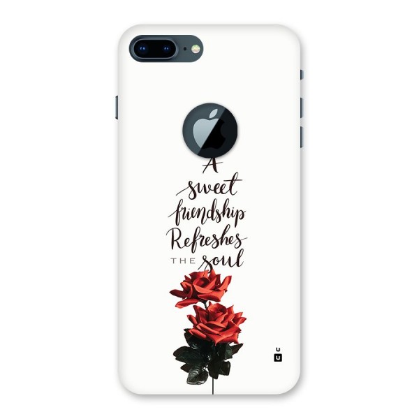 Sweet Friendship Back Case for iPhone 7 Plus Logo Cut
