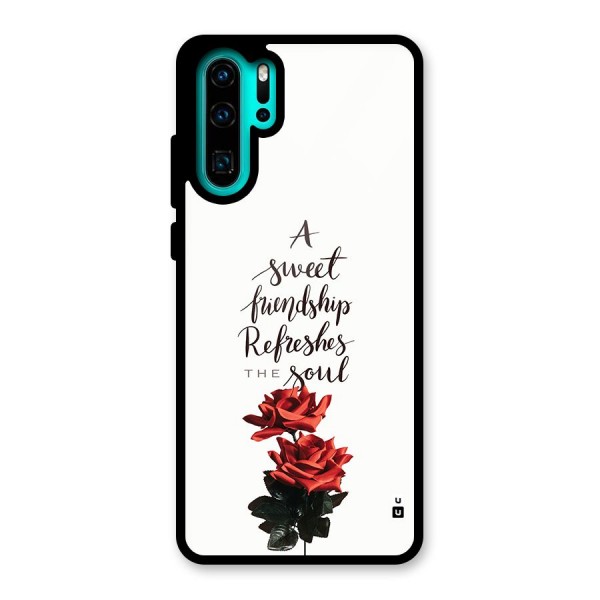 Sweet Friendship Glass Back Case for Huawei P30 Pro