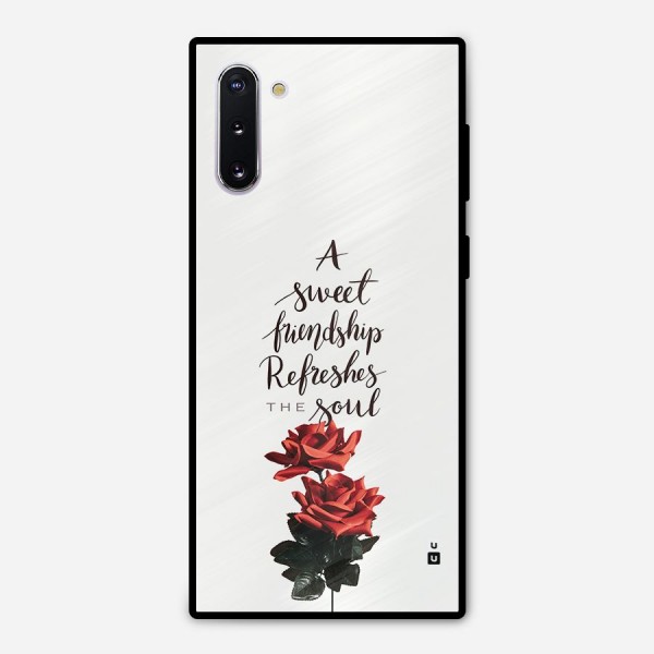 Sweet Friendship Metal Back Case for Galaxy Note 10