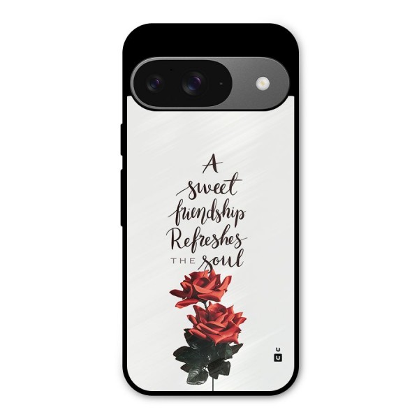 Sweet Friendship Metal Back Case for Google Pixel 9