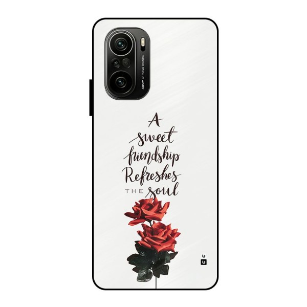 Sweet Friendship Metal Back Case for Mi 11X Pro
