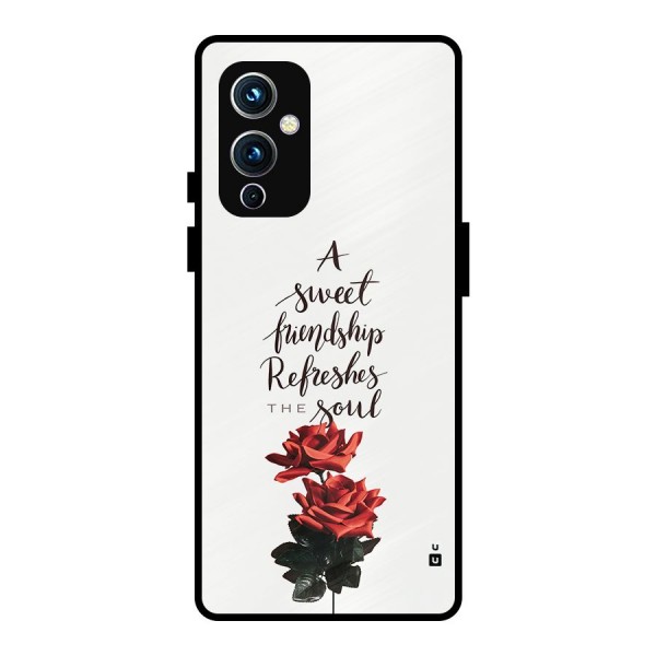 Sweet Friendship Metal Back Case for OnePlus 9