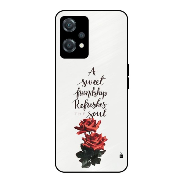 Sweet Friendship Metal Back Case for OnePlus Nord CE 2 Lite 5G