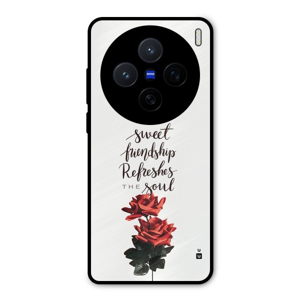 Sweet Friendship Metal Back Case for Vivo X200