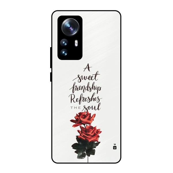 Sweet Friendship Metal Back Case for Xiaomi 12 Pro