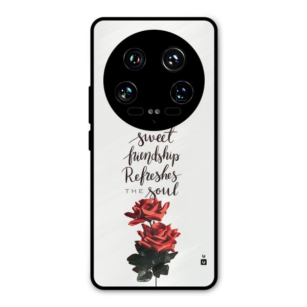 Sweet Friendship Metal Back Case for Xiaomi 14 Ultra