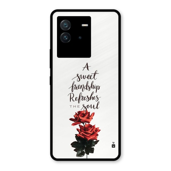 Sweet Friendship Metal Back Case for iQOO Neo 6 5G
