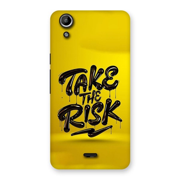 Take The Risk Back Case for Canvas Selfie Lens Q345