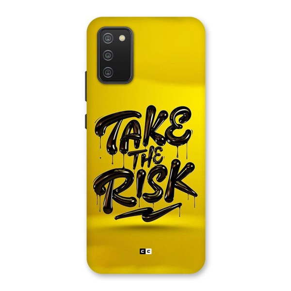 Take The Risk Back Case for Galaxy M02s