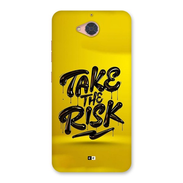 Take The Risk Back Case for Gionee S6 Pro