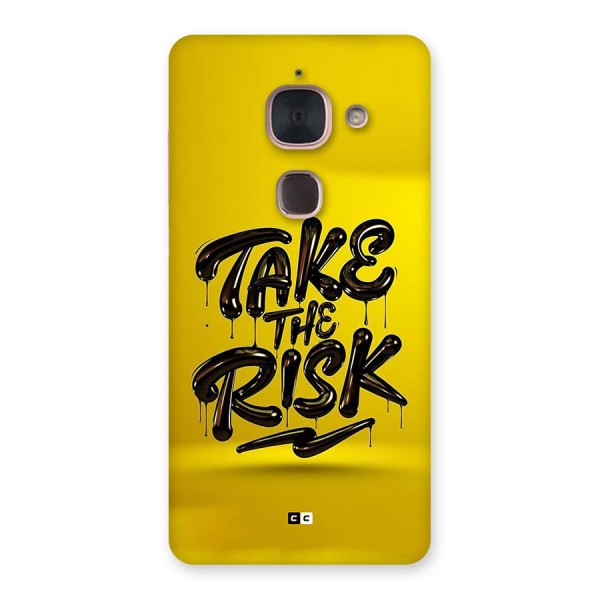 Take The Risk Back Case for Le Max 2