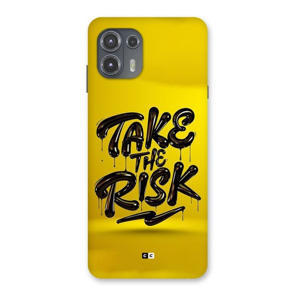 Take The Risk Back Case for Motorola Edge 20 Fusion