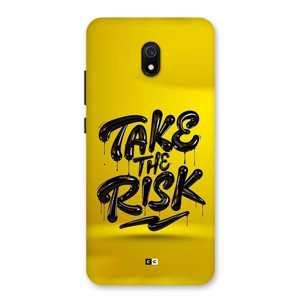 Take The Risk Back Case for Redmi 8A