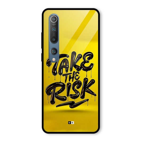 Take The Risk Glass Back Case for Mi 10