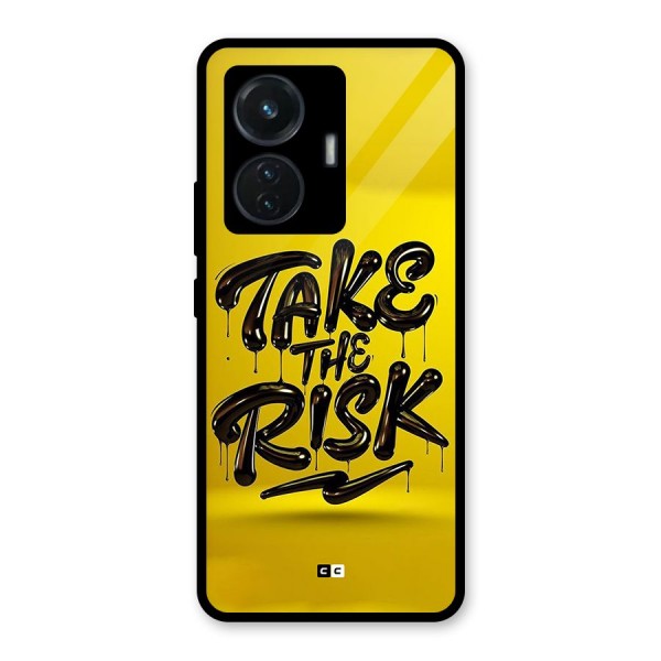 Take The Risk Glass Back Case for iQOO Z6 44W