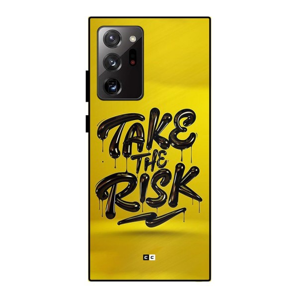Take The Risk Metal Back Case for Galaxy Note 20 Ultra