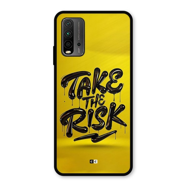Take The Risk Metal Back Case for Redmi 9 Power