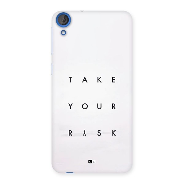 Take Your Risk Back Case for Desire 820