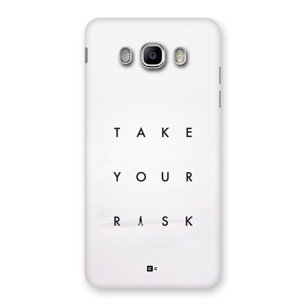 Take Your Risk Back Case for Galaxy J5 2016