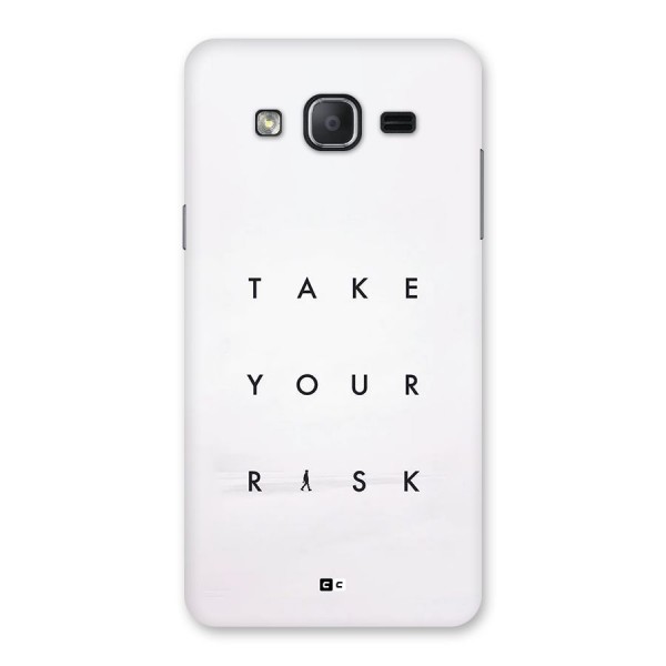 Take Your Risk Back Case for Galaxy On7 Pro