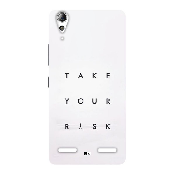 Take Your Risk Back Case for Lenovo A6000