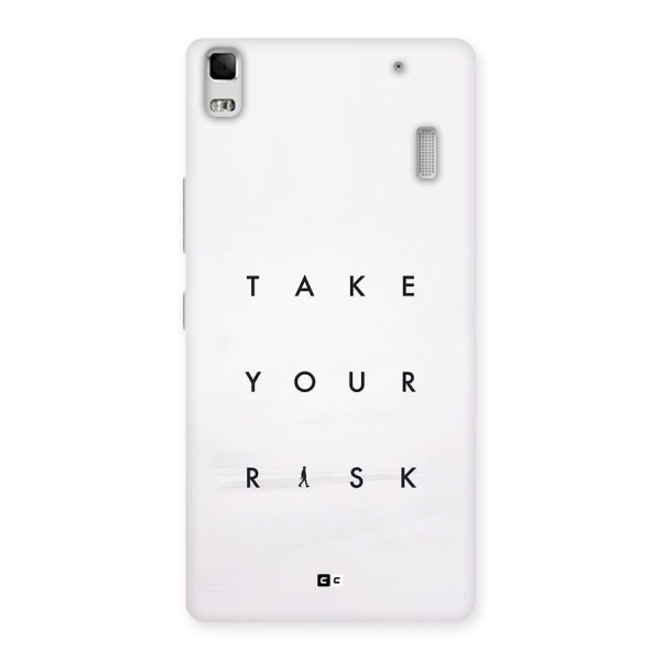Take Your Risk Back Case for Lenovo K3 Note