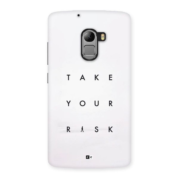 Take Your Risk Back Case for Lenovo K4 Note