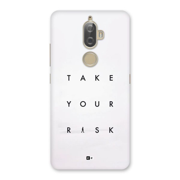 Take Your Risk Back Case for Lenovo K8 Plus