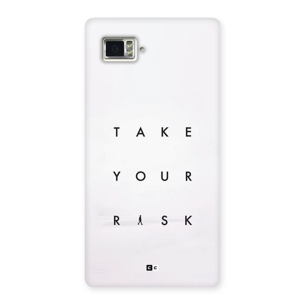 Take Your Risk Back Case for Lenovo Vibe Z2 Pro K920