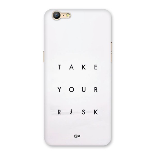 Take Your Risk Back Case for Oppo A39