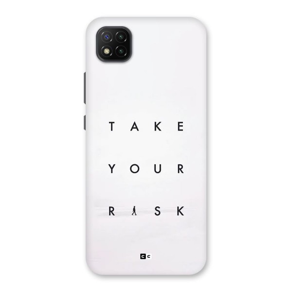 Take Your Risk Back Case for Poco C3