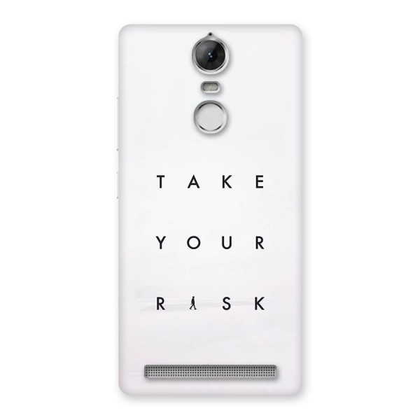 Take Your Risk Back Case for Vibe K5 Note