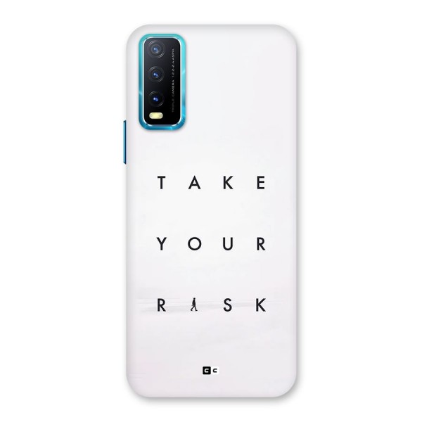 Take Your Risk Back Case for Vivo Y20i