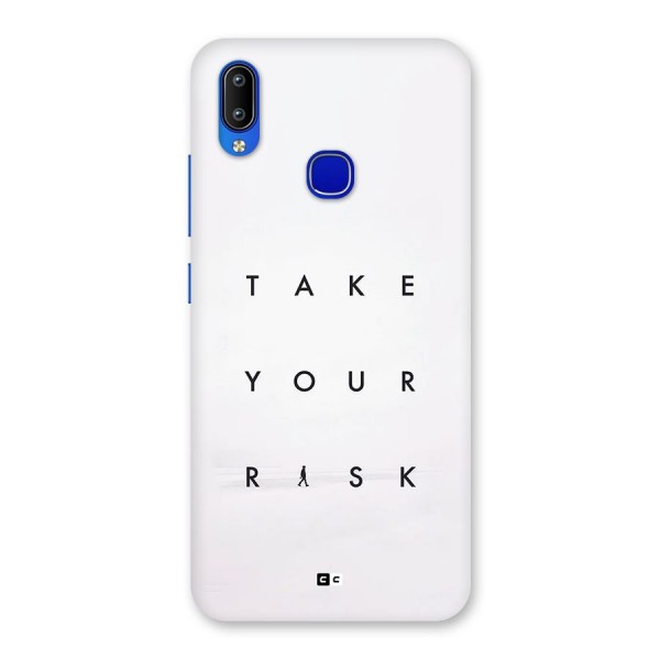 Take Your Risk Back Case for Vivo Y91