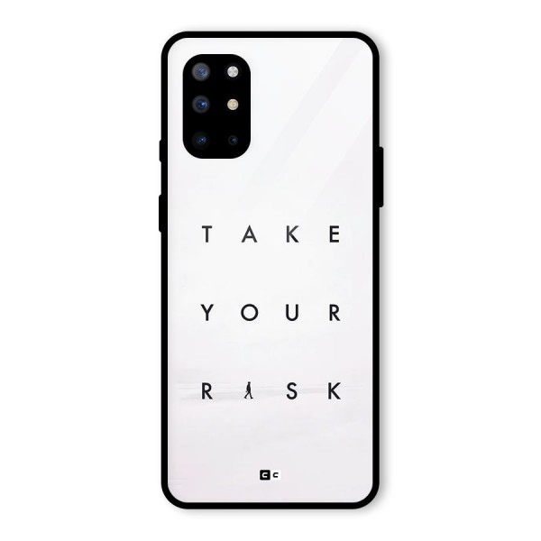 Take Your Risk Glass Back Case for OnePlus 8T