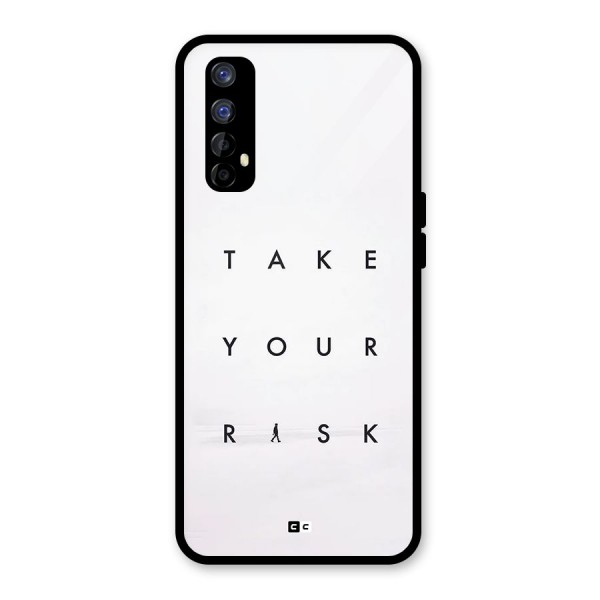 Take Your Risk Glass Back Case for Realme Narzo 20 Pro
