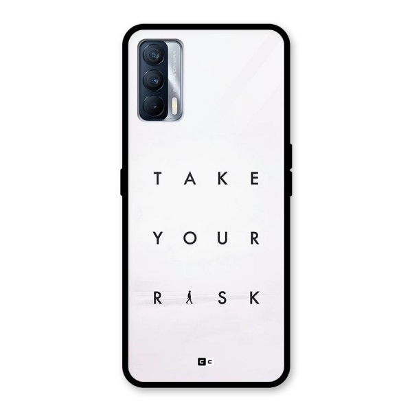 Take Your Risk Glass Back Case for Realme X7