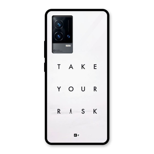Take Your Risk Glass Back Case for iQOO 9 5G