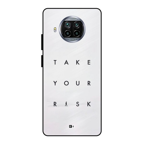 Take Your Risk Metal Back Case for Mi 10i