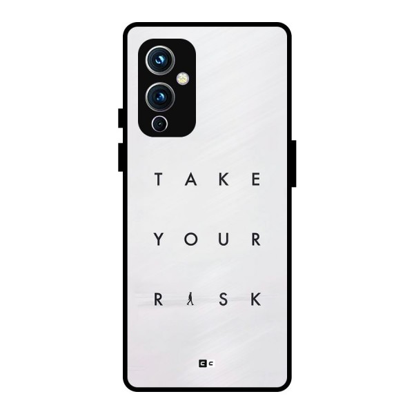 Take Your Risk Metal Back Case for OnePlus 9